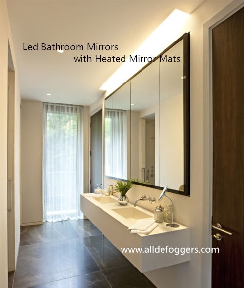 led bathroom mirrors